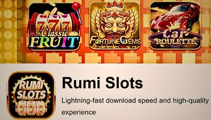 Rumi Slots interface