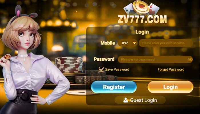 ZV777 Game login register