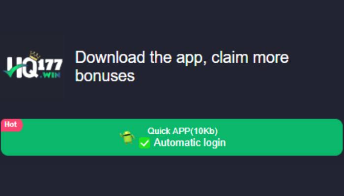 HQ177 Game Download and Get More Bonuses