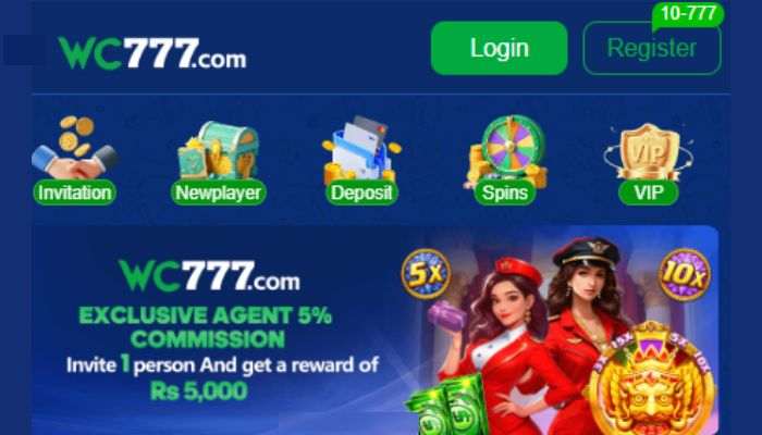 WC777 Game Referral Program Rewards