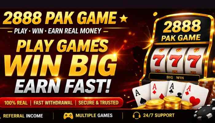 2888 Pak Game Play Online Games Earn Fast