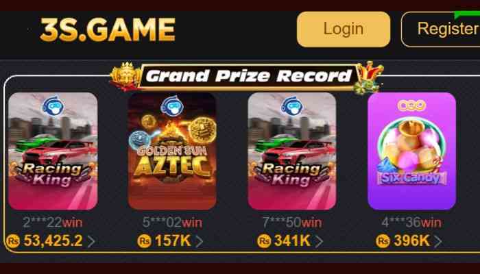 3SGame Login Now to Earn Daily