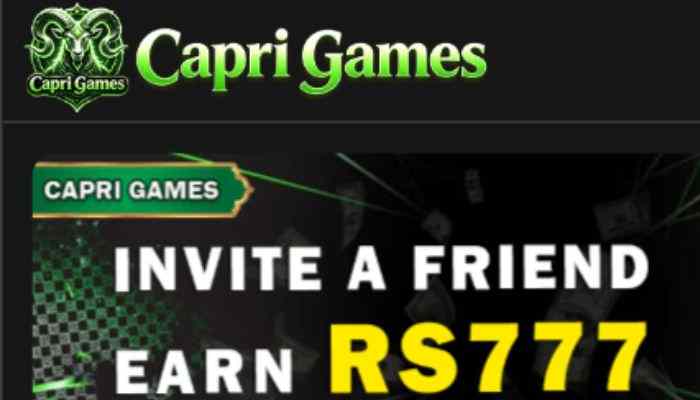 Capri Game Invite Friends Earn Daily